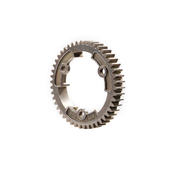 Spur gear, 46-tooth, steel (wide-face , 1.0 metric pitch)