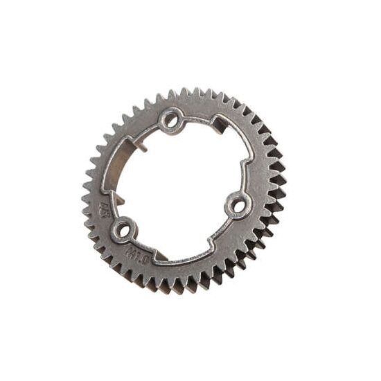 Spur gear, 46-tooth, steel (1.0 metri