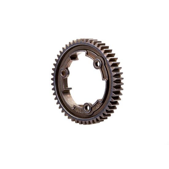 Spur gear, 50-tooth, steel (wide-face , 1.0 metric pitch)