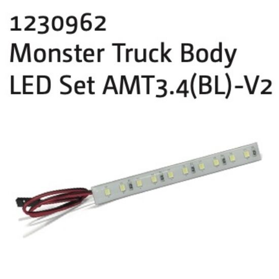 Barre de LED pour carrosserie Monster Truck  AMT3.4(BL)-V2