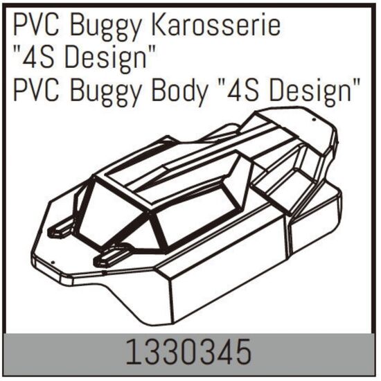 Corps de Buggy en PVC  4S Design .