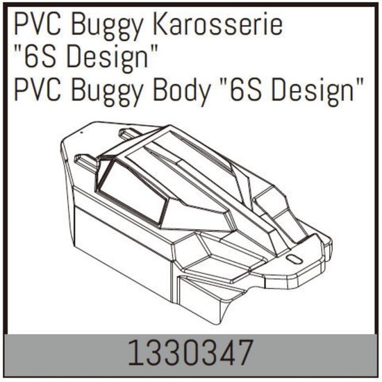 Corps de Buggy en PVC  6S Design .