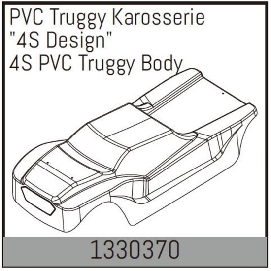 Corps de Truggy en PVC  4S Design .