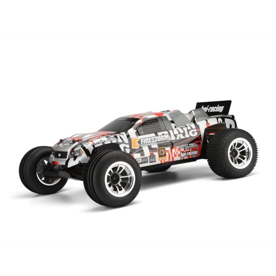 Carrosserie peinte DSX-2 (Orange/silver/noir - E-Firestorm)