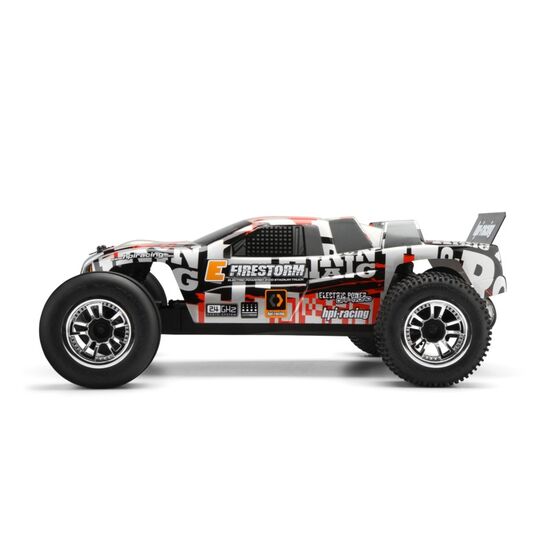 HPI106221-DSX-2 TRUCK PAINTED BODY (ORANGE/SILVER/BLACK)