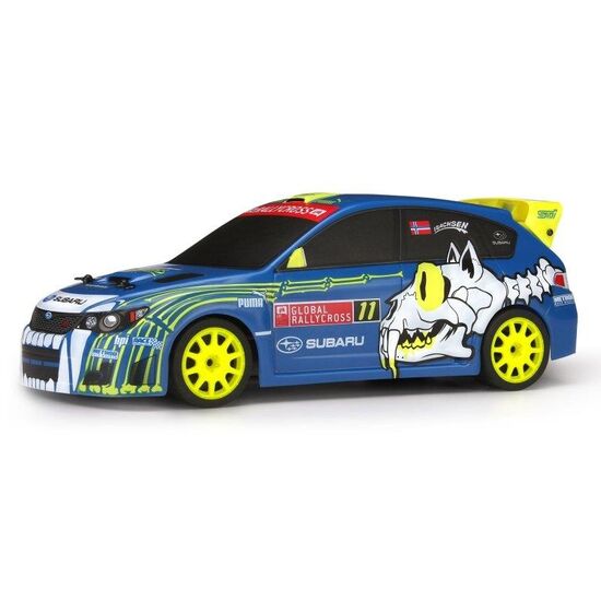 SUBARU WRX STI SVERRE ISACHSEN PAINTED BODY (150MM)
