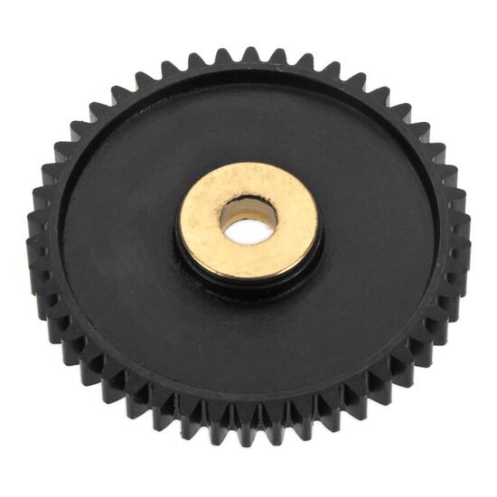 Spur Gear Machined Steel 46T Nero