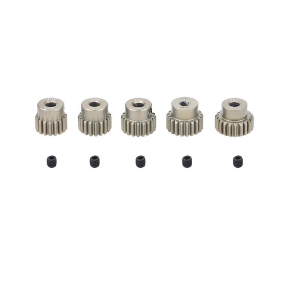 19T 48DP pinion gear 7075 Aluminum  3.175 bore For 1-10 cars, 2 image