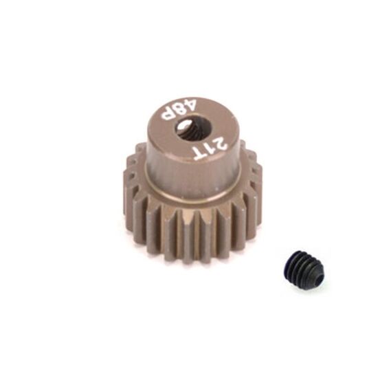 22T 48DP pinion gear 7075 Aluminum  3.175 bore For 1-10 cars