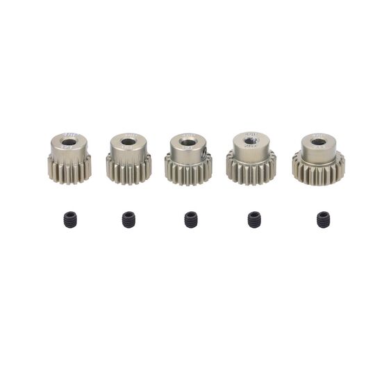 22T 48DP pinion gear 7075 Aluminum  3.175 bore For 1-10 cars, 3 image