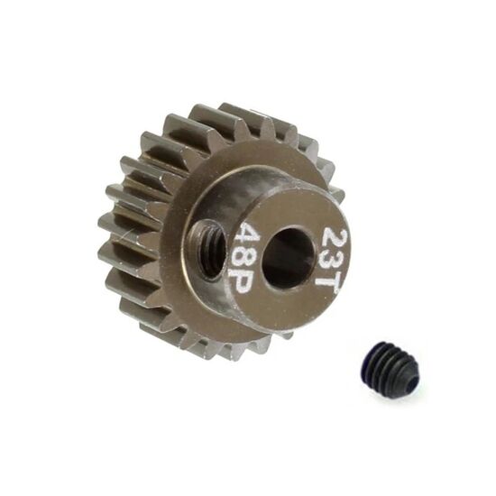 23T 48DP pinion gear 7075 Aluminum  3.175 bore For 1-10 cars, 5 image