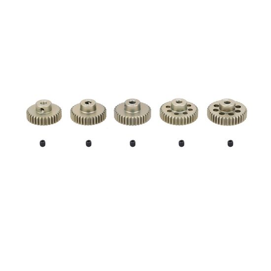 36T 48DP pinion gear 7075 Aluminum  3.175 bore For 1-10 cars