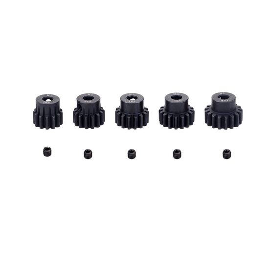 15T M1 pinion gear  alloy steel  5.0mm bore for 1/8cars., 2 image