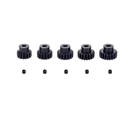 19T M1 pinion gear  alloy steel  5.0mm bore for 1/8cars., 2 image
