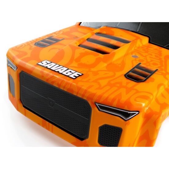 Carrosserie GT-6 Sportcab Truck peinte (Orange/Gris), 3 image