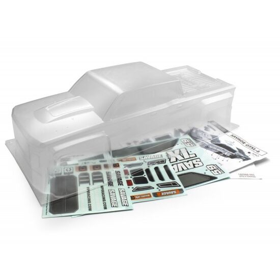 HPI160366-GTXL-6 Kingcab Clear Truck Body (Savage XL)