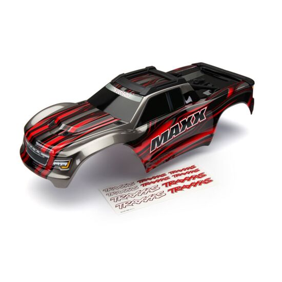 Body, Maxx, red (painted)/ decal shee t