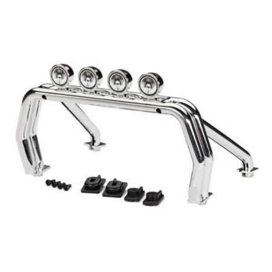 Roll bar/ roll bar mounts, left & rig ht/ 2.6x12 BCS (self-tapping) (4)/ 2. 5x15 CS (2) (fits #9212 body)