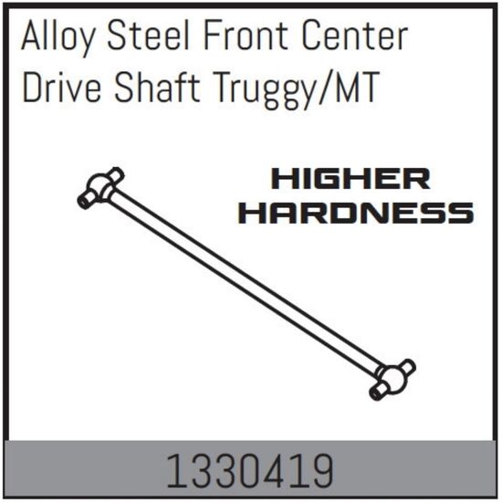 Stahl-Antriebswelle mitte/vorne Truggy/MT