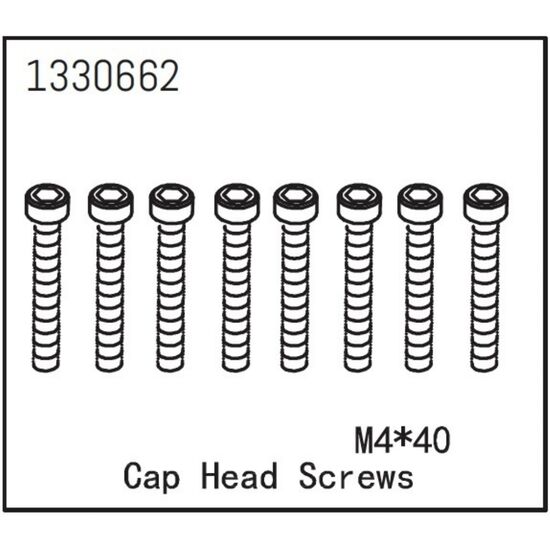 Vis à tête cylindrique M4*40 (8)