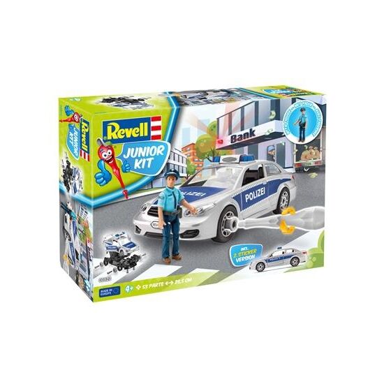 Polizeiauto mit Figur