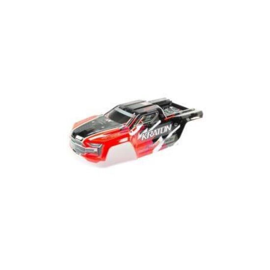 Kraton 6S BLX Painted Decaled Trimmed Body (Red)