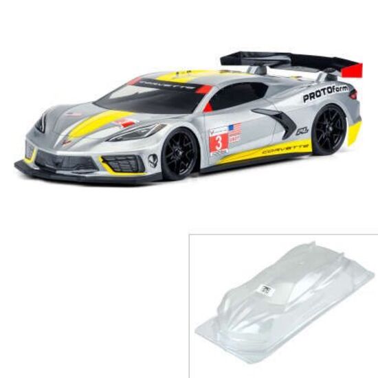 Chevrolet Corvette C8 Clear Body for 190mm TC