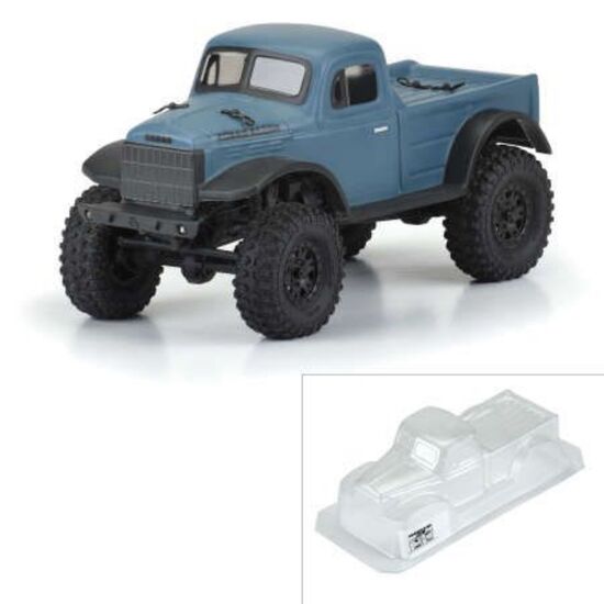 1946 Dodge Power Wagon Clear Body SCX 24 JLU