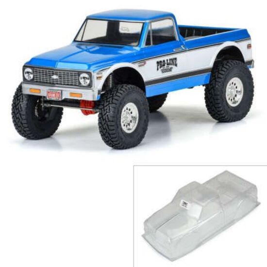 1/10 Chevy K-10 Clr Bdy for 12.3" (313mm)