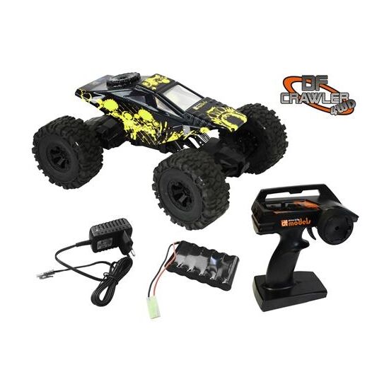 df Crawler 1:10 - 4WD - RTR Gelb/Schwarz