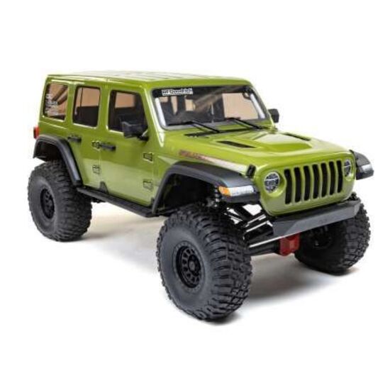 LEMAXI05000T1-CRAWLER JEEP JLU WR. 1:6 4WD EP RTR SCX6 - Green