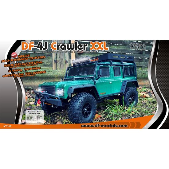 DF-4J Crawler XXL 2023 Special Ed. GREEN SideBar, 2 image