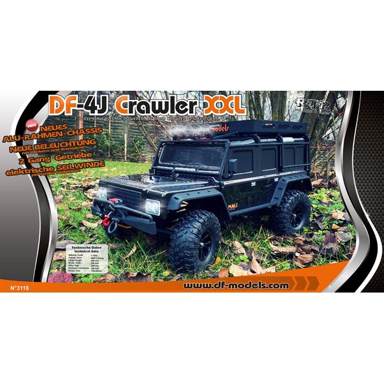 DF-4J Crawler XXL NOIR 2 vitesses LED 2023, 2 image