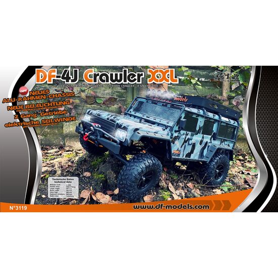 DF-4J Crawler XXL CAMO 2 vitesses LED 2023, 2 image