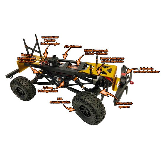 DF-4J Crawler XXL CAMO 2 vitesses LED 2023, 3 image