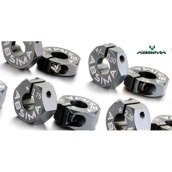 Alu 7075 T6 Radmitnehmer 12mm Offset 0.00mm 1:10 (2)