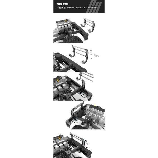 SIXER1 Up graded Bumper, 6 image