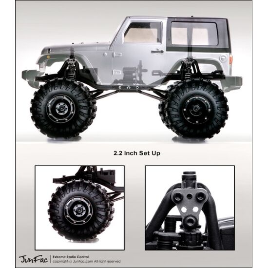 GMJ20023-JunFac SCX10 Adjustable Shock Mount