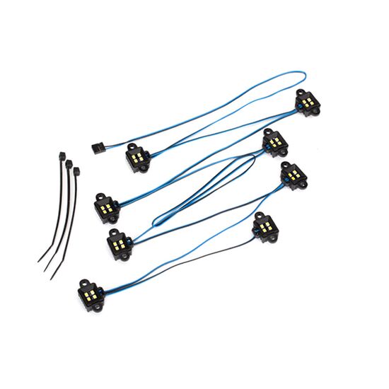 LED rock light kit, TRX-4 (requires # 8028 power supply and #8018, #8072, o r #8080 inner fenders)