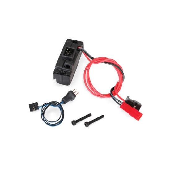 LED LIGHTS, POWER SUPPLY (REGULATED, 3V, 0.5-AMP), TRX-4/ 3-IN-1 WIRE HARNESS