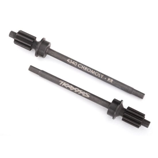 Axle shaft, rear, heavy duty (left & right)/ portal drive input gear, rear (machined)