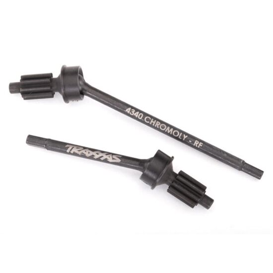 Axle shaft, front, heavy duty (left & right)/ portal drive input gear (mac hined) (2) (assembled)