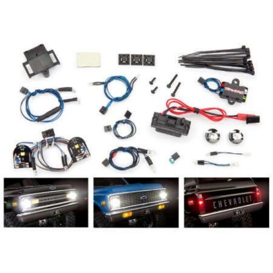 LEM8090-LED light set, complete with power su pply (contains headlights, tail light s, side marker lights, &amp;