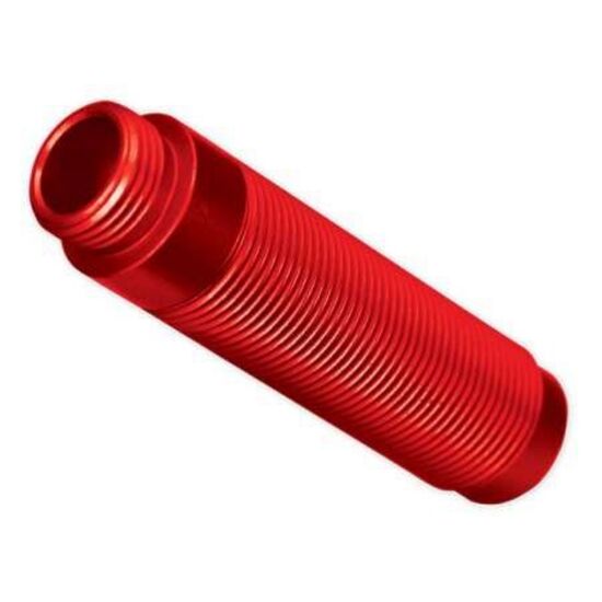 Body, GTS shock, aluminum (red-anodiz ed) (1)