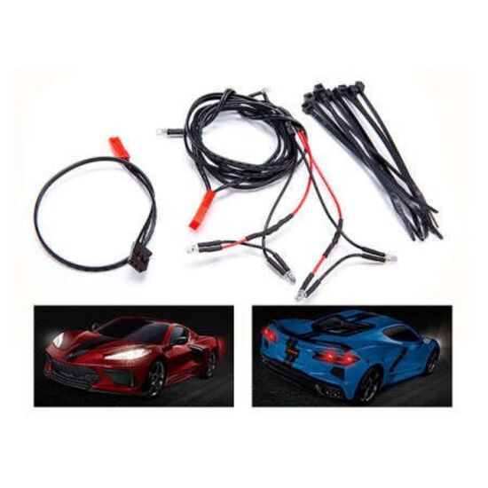 LED light harness/ power harness/ zip ties (9) (fits #9311 body)