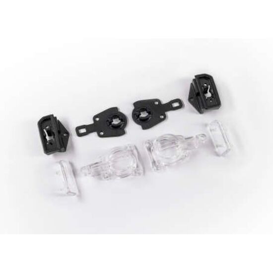 LED lenses, body, front & rear (compl ete set) (fits #9711 body)