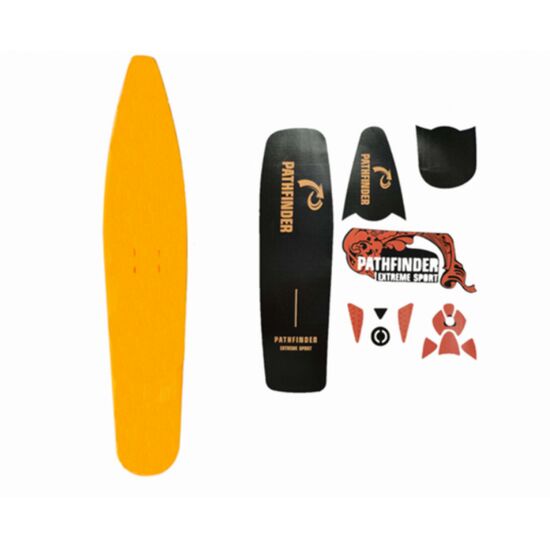 1/10 Scale Surf Board Orange, 4 image