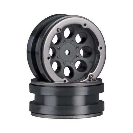 8-Hole 1.9 Beadlock Wheel Black (2), 3 image