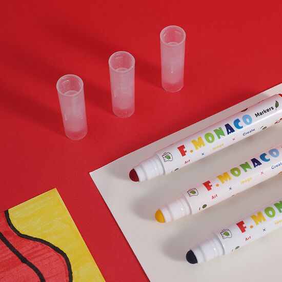 Taper Head Washable Markers, 2 image