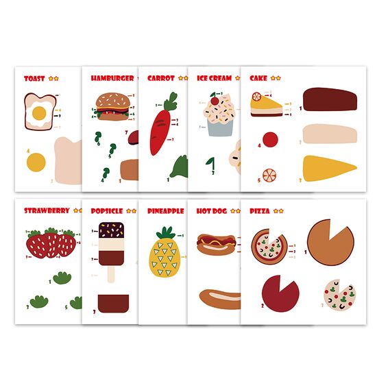 Model Foods en papier découpé, 2 image